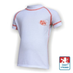 Obrázek z Dětské triko krátký rukáv bílá/oranžová SilverTech 