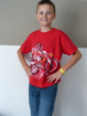 Obrázek z Ručně malované dětské  moto tričko 