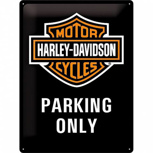 Obrázek z Plechová cedule Harley-Davidson Parking Only 