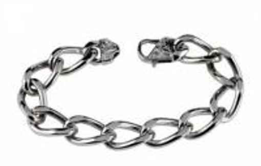 Obrázek z Pánský ocelový náramek kroucený řetěz 