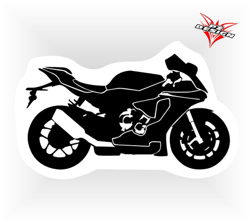 Obrázek z Samolepka motorky  Silniční moto  