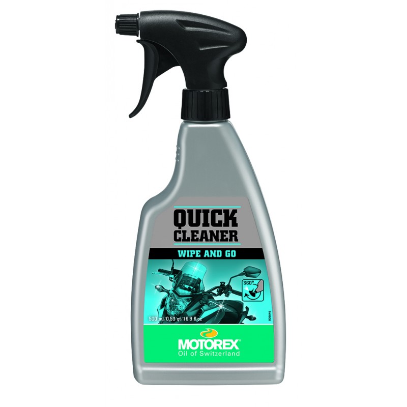 ČISTIČ MOTOREX QUICK CLEANER, 500ml na moto motorku. SkotyMoto.cz