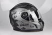 Obrázek z LAZER  BAYAMO Bad Boy helma na moto Barva : Šedo - Černo - Matná 